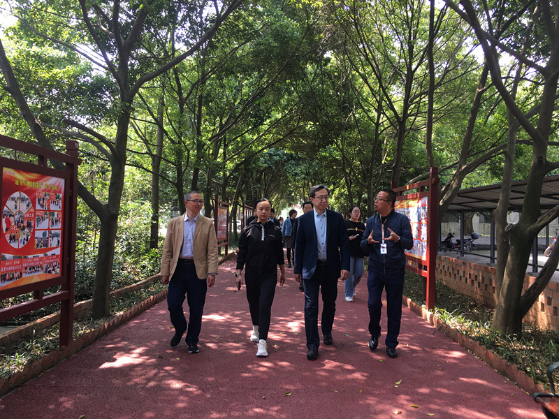 省总工会副主席到我公司工会调研职工行列不变风险排查化解工作1_副本